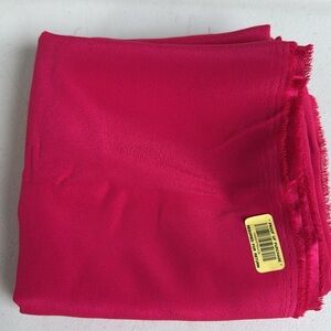 Vibrant two tone Fuchsia 54” x 59” New great for sewing, crafts, hobbies bridal